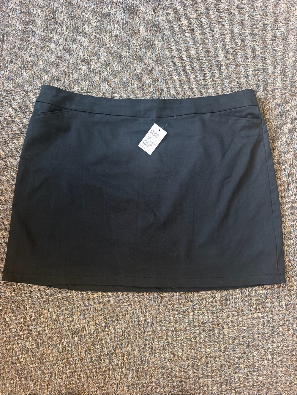 croft & barrow Women’s Plus Size Skort Effortless Stretch Size 26W NWT Pockets